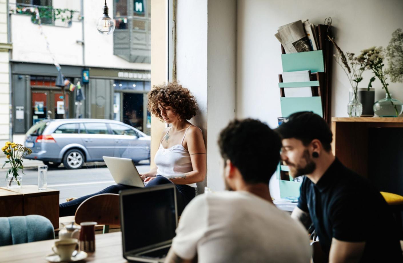 Professional editorial review session demonstrating lead analysis